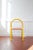 Vintage Folding Chairs in Yellow Lacquered Metal and Caning by Giorgio Cattelan for Cidue, 1970s, Set of 2 For Sale - Image 13 of 18
