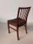 Restored Mahogany Dining Chairs with Horse Hair Upholstery, Customizable Reupholstery, 1950s, Set of 8 For Sale - Image 6 of 11