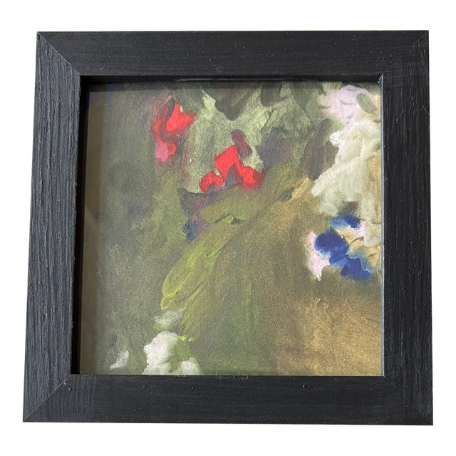 Mini 2025 Carolyn Misterek Repro Print in Custom Hand-Painted Frame For Sale