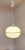 Plastic Vintage Ceiling Lamp with a Spherical, Transparent Knobbed Shade on a Chrome-Plated Plastic Mount, 1970s For Sale - Image 7 of 7