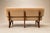 Brazilian Modern Sofa in Imbuia Wood and Champagne Camel Mohair, Cimo, Brazil, 1950s For Sale - Image 10 of 18