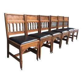 Example of Aesthetic Movement Dining Chairs