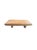 Contemporary Solid Teak Wood Table Modern Organic For Sale - Image 3 of 10