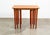 Mid Century Danish Modern Nesting Tables Gp Mobilia Teak Set 3 Denmark MCM Side For Sale In Sacramento - Image 6 of 12