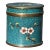 Chinoiserie Turquoise Cloissone Box With Cherry Blossoms For Sale