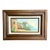 Mid 20th Century Original Seaside Landscape Oil Painting Reynolds Framed For Sale
