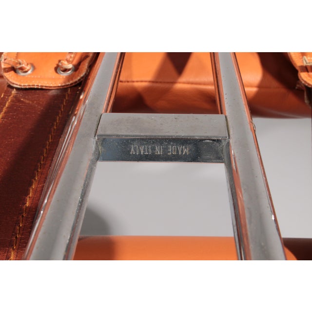 Italian Tucroma Chairs by Guido Faleschini for i4 Mariani, 1970s, Set of 4 For Sale - Image 10 of 14