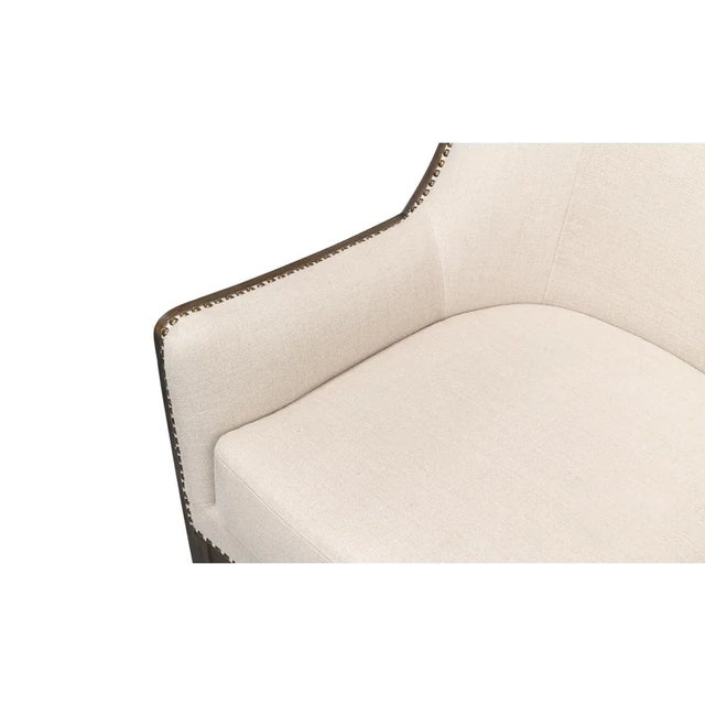 2020s Updated Modern Classic Wingchair For Sale - Image 5 of 13