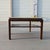 Mid-Century Modern Travertine Top Side Table in Walnut, 1970s For Sale - Image 4 of 9