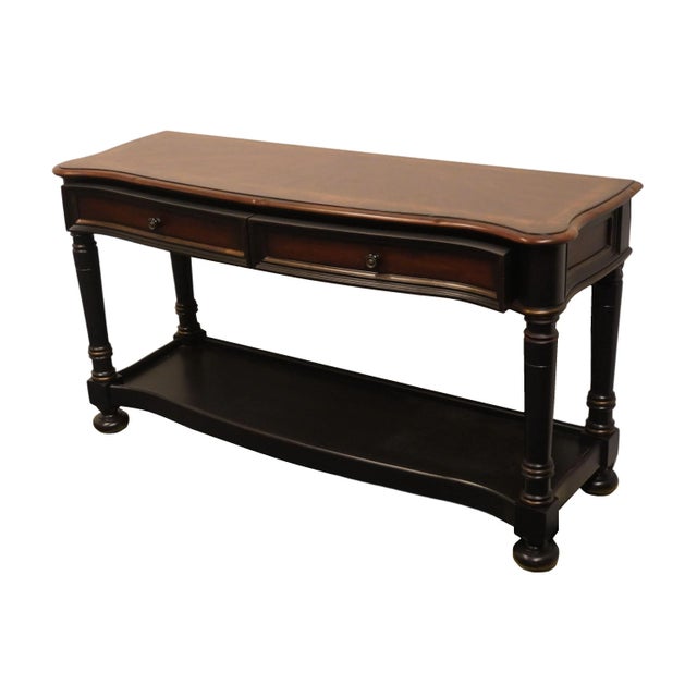 Hooker Furniture Seven Seas Collection 38" Two Toned Accent Sofa / Console Table 864-80-151 For Sale In Kansas City - Image 6 of 12