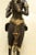 Bronze Water Goddess or Tibetan Statue on Wood Base For Sale - Image 10 of 12
