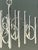 Vintage Scolari for Lightolier Chrome Chandelier For Sale In West Palm - Image 6 of 12