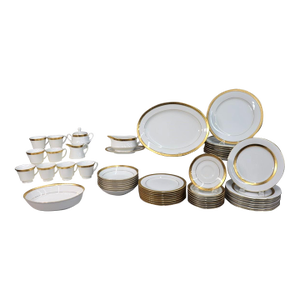 Vintage Noritake Signature Gold Dinnerware Set—54 Pieces