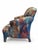 Late 20th Century Postmodern Abstract Upholstered Lounge Chair For Sale - Image 4 of 6