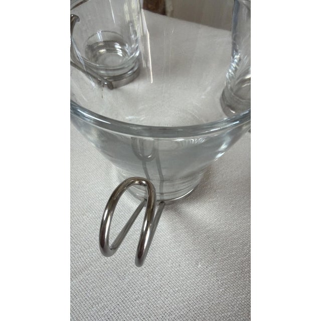 Late 20th Century Bormioli Rocco Coffee Cups Set of 4 Italian Oslo Bistro Glass Stylish Minimalist For Sale - Image 5 of 7