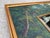 Wood Vintage Hand-Painted Tropical Landscape Beveled Wall Mirror For Sale - Image 7 of 12