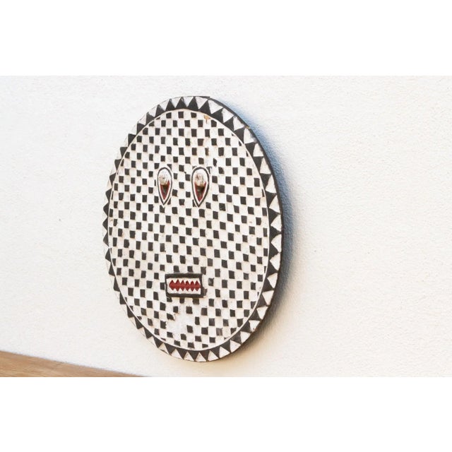 Black & White Bobo African Mask For Sale - Image 4 of 10