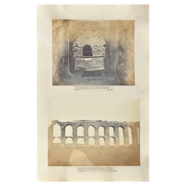 Unknown, Roman Monuments, Vintage Photograph, Early 20th Century For Sale