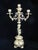 Italian Rococo Style Gilt Bronze Candelabra Candlestick Pair With Putti Cherubs For Sale - Image 9 of 16