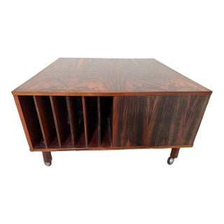 Peter Lovig Nielsen for Dansk Designs Mid Century Brazilian Rosewood Cubus Coffee Table For Sale