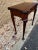 18th Century Queen Anne Style Solid Mahogany Flip Top Game Table , can be used as Console Table Well made, rich good grain...