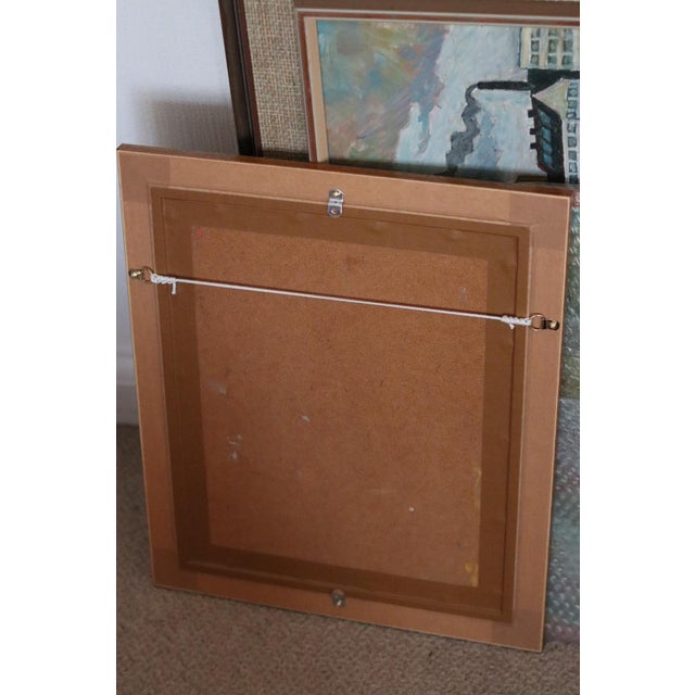 Olax, Pink Hydrangea with Fruit, 1950, Oil on Panel, Framed For Sale - Image 16 of 18