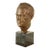 Lawrence Ludtke 1980's Bronze Male Bust Portrait For Sale