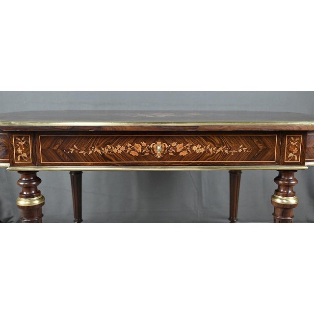 19th Century Napoleon III Center Table For Sale - Image 13 of 18