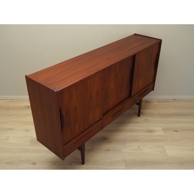 Danish Teak Highboard from ES Møbler, 1970s For Sale - Image 10 of 18