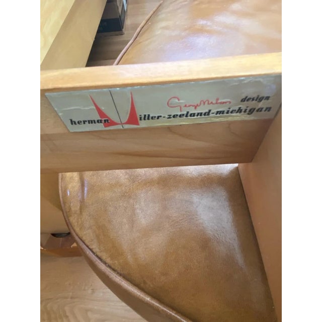 Mid Century George Nelson Expanding Coffee Table With Serving Trays For Sale - Image 9 of 10