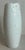 Late 20th Century Vintage White Ceramic Flower Vase Floral Design For Sale - Image 5 of 8