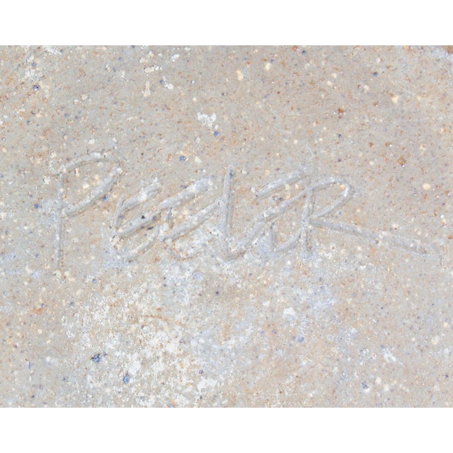 Ceramic Richard Peeler Signed Studio Pottery Vase For Sale - Image 7 of 7