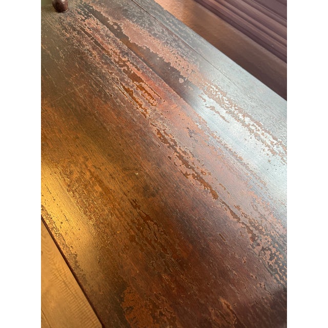 Antique Renaissance Revival Writing Desk With Bobbin Turned Legs For Sale - Image 10 of 15