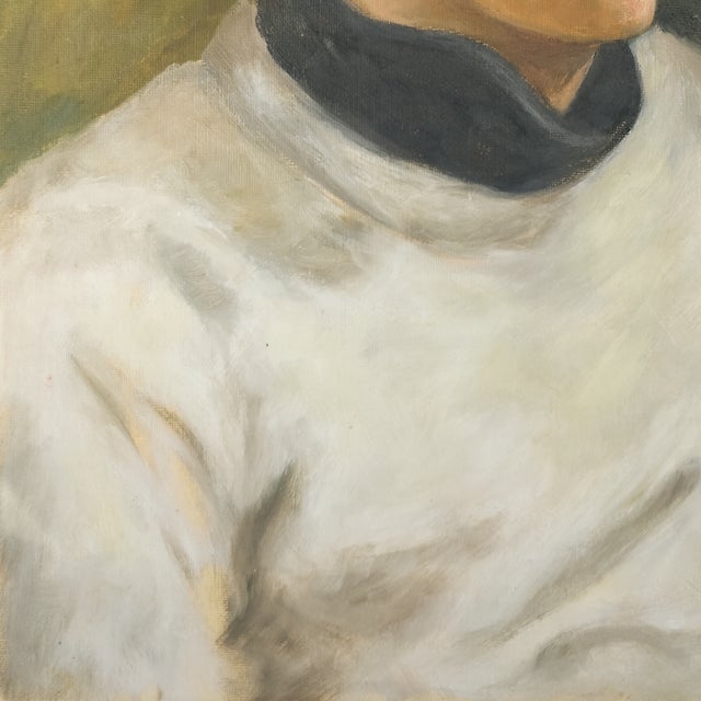Portrait of a Summer Man - Helen Nelson, C. 1965 For Sale - Image 4 of 8
