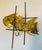 Brutalist Vintage Brutalist Metal Sculpture With Fish Design For Sale - Image 3 of 5
