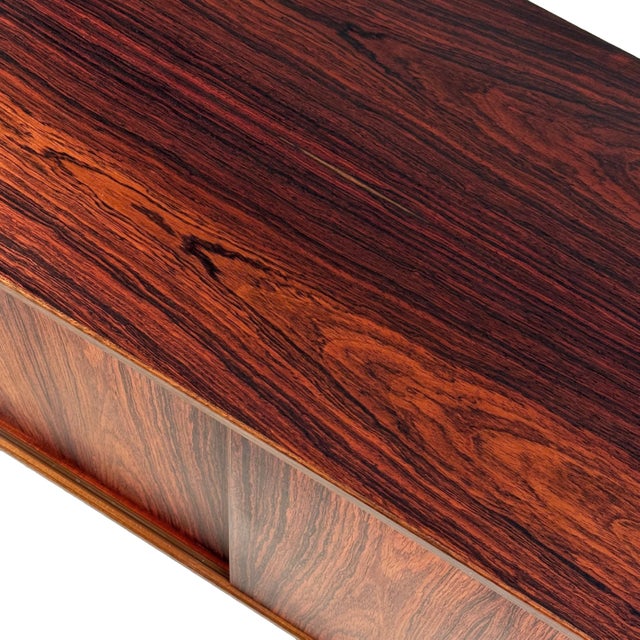 Vintage Danish Rosewood Cabinet For Sale In Seattle - Image 6 of 7