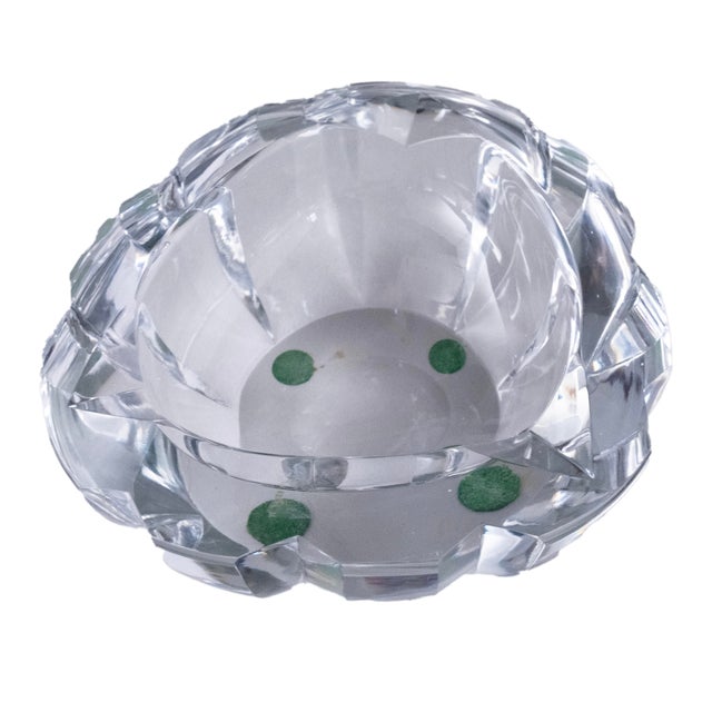 1970s Vintage Signed Glass Kosta Boda Bowl For Sale - Image 5 of 7