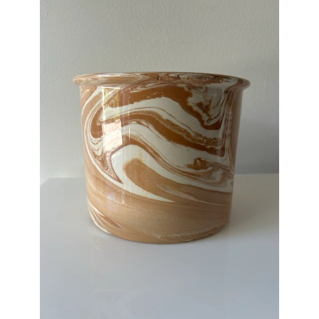 Mid-Century Modern Mid 20th Century Bitossi “Roman Swirl” Ceramic Vase for Nora Fenton For Sale - Image 3 of 7