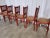 Wood Vintage Italian Bistro Chairs, 1980s, Set of 6 For Sale - Image 7 of 18