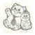 1970s James Omohundro Teddy Bear Serigraph For Sale
