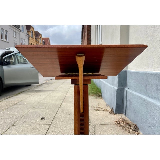 Vintage Scandinavian Teak Music Stand, 1970s For Sale - Image 6 of 8
