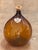 Amber Glass Demijohn, Labeled Clos Du Roy For Sale - Image 4 of 5