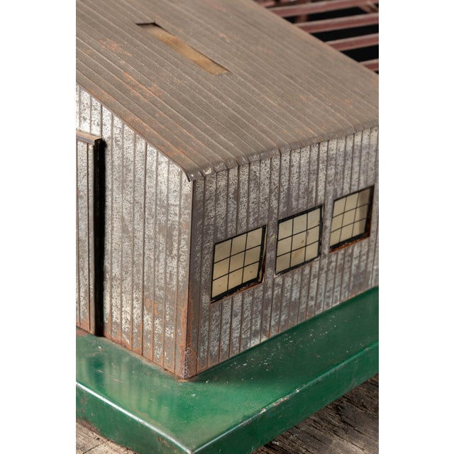 Metal Vintage Architectural Salesman Sample Farm Building by Cutler For Sale - Image 7 of 13