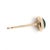Stones: malachite Length: 5 mm Weight: .3 dwts. / .5 grams Stamps: "14k" SKU: E4054 A Couple Of Things to Note: * This is...