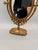 1950s Vintage French Brass Vanity Table Mirror For Sale - Image 5 of 8