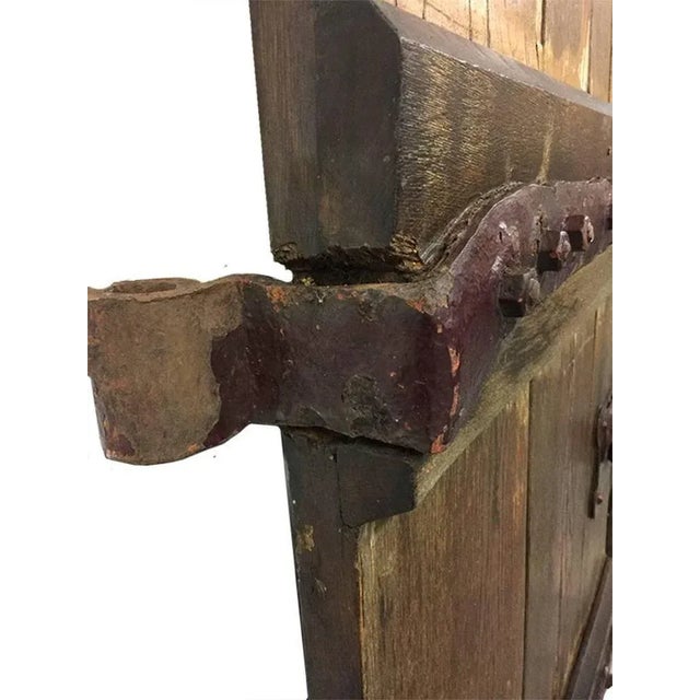 Dutch Oak Door from Church, the Haque For Sale - Image 5 of 10