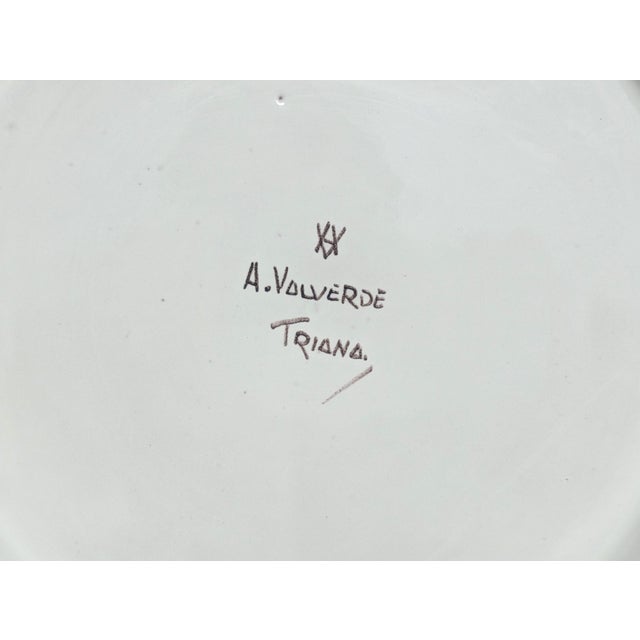 Large Spanish Triana Platter For Sale - Image 11 of 11