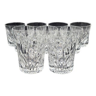 Gorham Nocturne Crystal Old Fashioned Glasses, Set of 11 For Sale