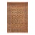 Shabby Chic Floral 1990's Pak-Persian Ivory/Green Wool Rug - 9'3'' X 12'3'' For Sale