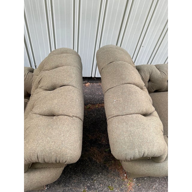 1990s George Smith Bulgari Chairs - a Pair For Sale - Image 5 of 8